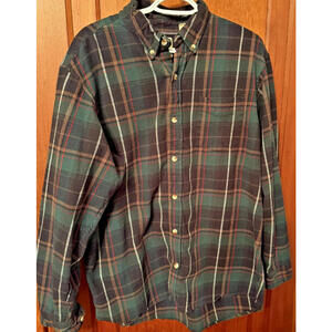 Vintage Red Head Mens Flannel Shirt, Heavy, Outdoors, Sz XL, Collectible